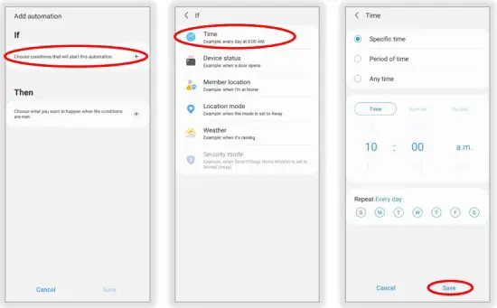 sOmfy IFTTT Tahoma RTS Zigbee Smartphonr and Tablet - From the Automation