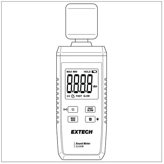 EXTECH SL250W Sound Meter