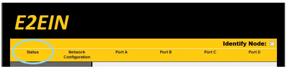 DOUG FLEENOR DESIGN E2E Ethernet to Ethernet Protocol Converter Instructions - Status Page