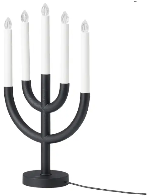 IKEA 005.031.57 STRÅLA Led 5 Arm Candelabra pro