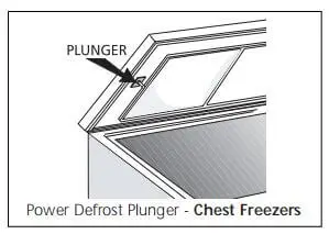 Power Defrost Plunger - Chest Freezers