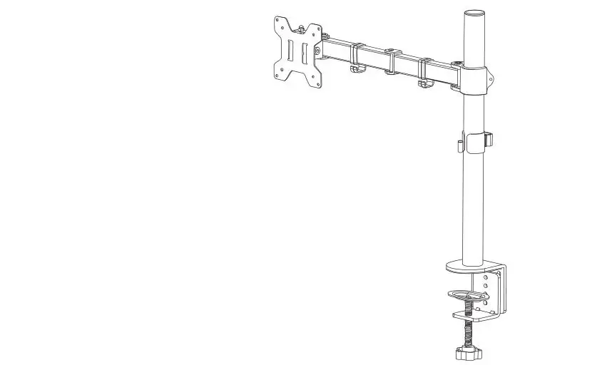 Life Desk Monitor Support Mount User Guide