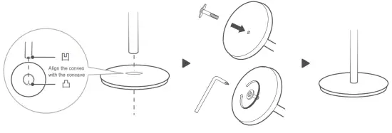 MORRIS MFS 16242 Stand Fan - bolt and pad
