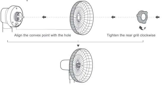 MORRIS MFS 16242 Stand Fan - locking