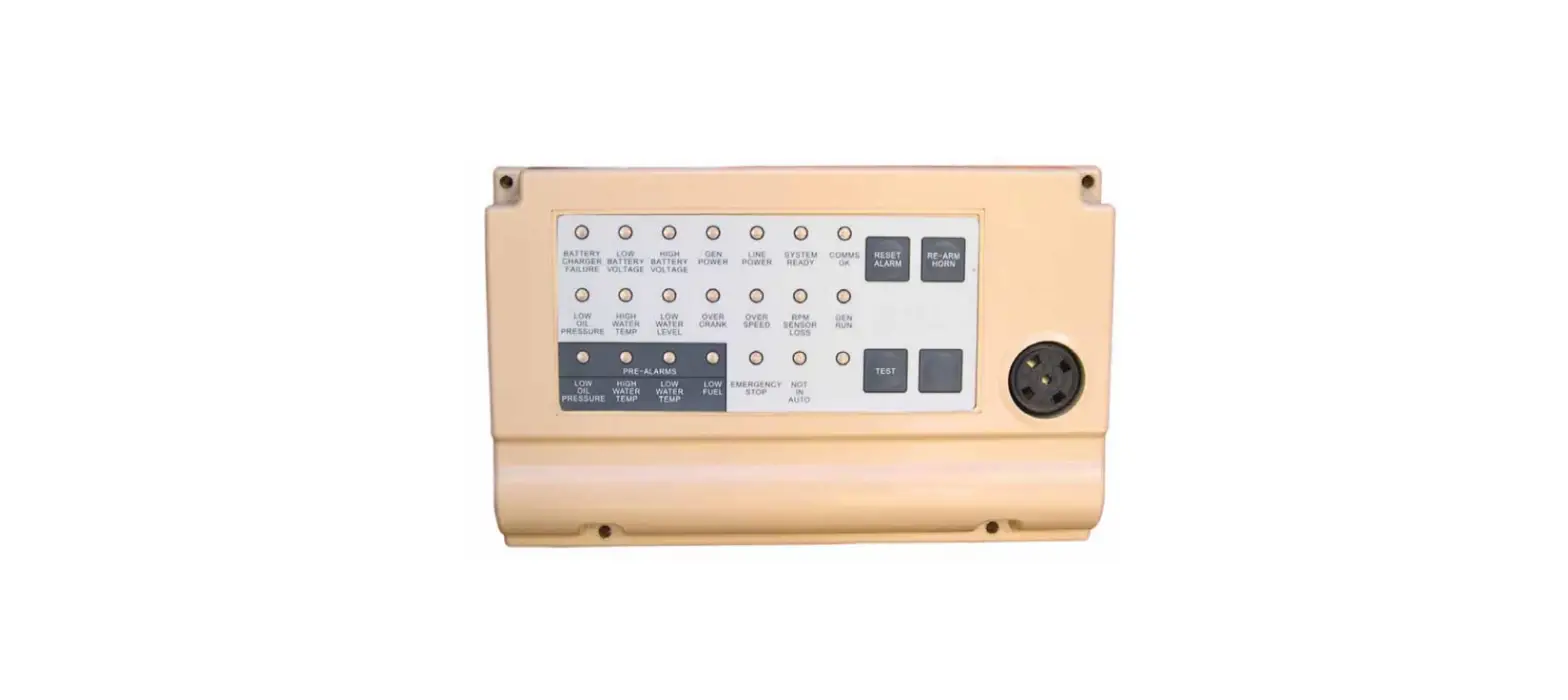 Generac 5464 21 Light Surface Mount Remote Annunciator Panel With 8 Relays Hts Owner's Manual