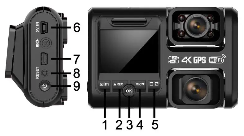 PRUVEEO-D30-4K-GPS-WiFi-Dual-Dash-Camera-fig1