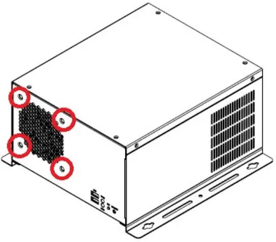 iBASE CMI212 Mini ITX Standard Systems - screws
