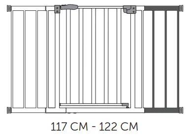 hauck WOODLOCK 2 2 Inch 9cm Extension - WOODL