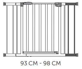 hauck WOODLOCK 2 2 Inch 9cm Extension - WOODLOCK 2