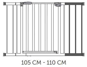 hauck WOODLOCK 2 2 Inch 9cm Extension - WOODLOCK