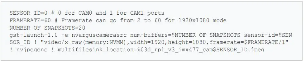 seli MOD504 Module Camera 16