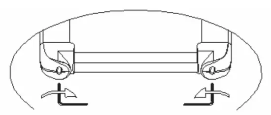 Running belt deviation adjustment