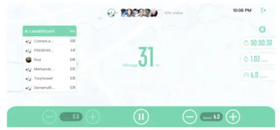 Gymax App synchronizes