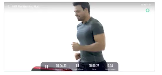 Interface of training course