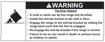 FRIGIDAIRE Free-Standing and Front Control Electric Ranges-fig2