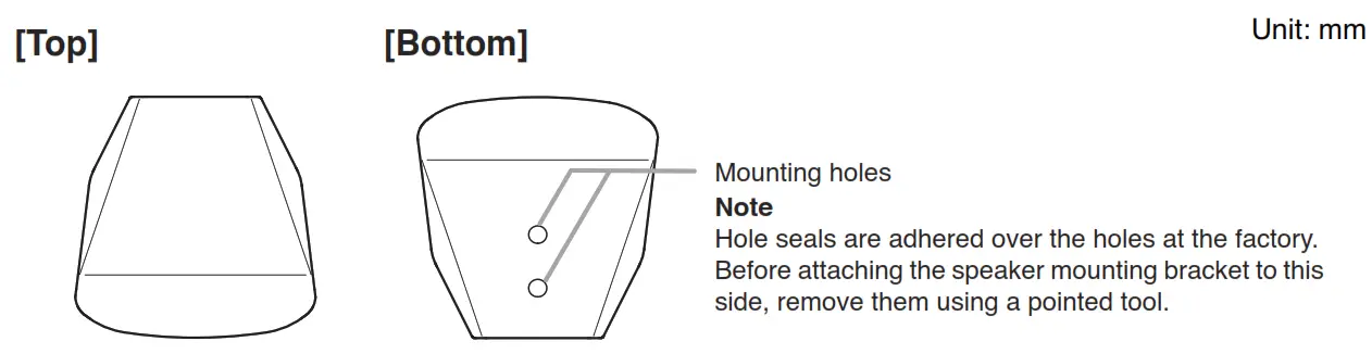 TOA F 1000WT Speaker System - fig