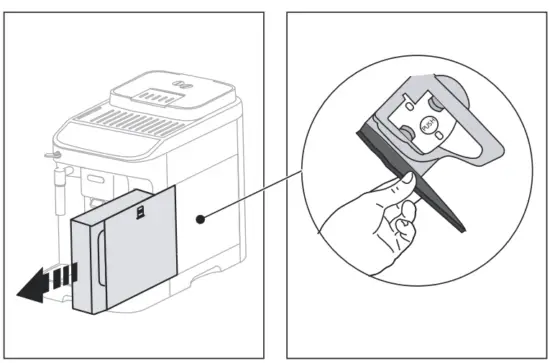 DeLonghi ECAM29X 3Y Magnifica Evo Bean to Cup Espresso and Cappuccino Machine - CLEANING THE INFUSER