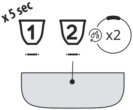 DeLonghi ECAM29X 3Y Magnifica Evo Bean to Cup Espresso and Cappuccino Machine - Press the buttons