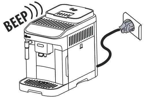 DeLonghi ECAM29X 3Y Magnifica Evo Bean to Cup Espresso and Cappuccino Machine - firm