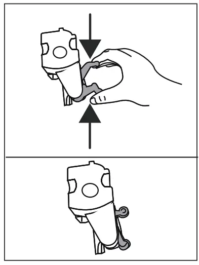 DeLonghi ECAM29X 3Y Magnifica Evo Bean to Cup Espresso and Cappuccino Machine - pressing