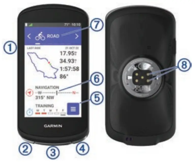 GARMIN Edge 1040 Bike Computer with Solar Charging - fig1