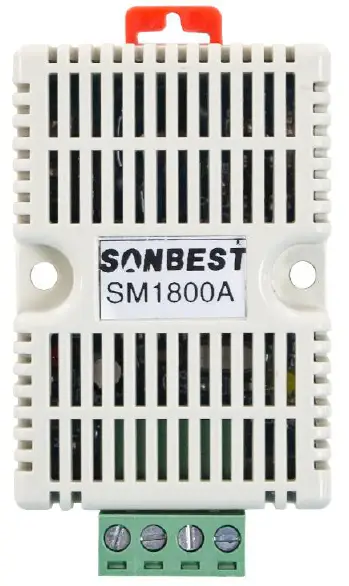 sonbus RS232 serial rail type temperature sensor-prod