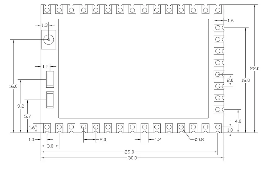 Hi-Link HLK-RM58S UART-WIFI module 3