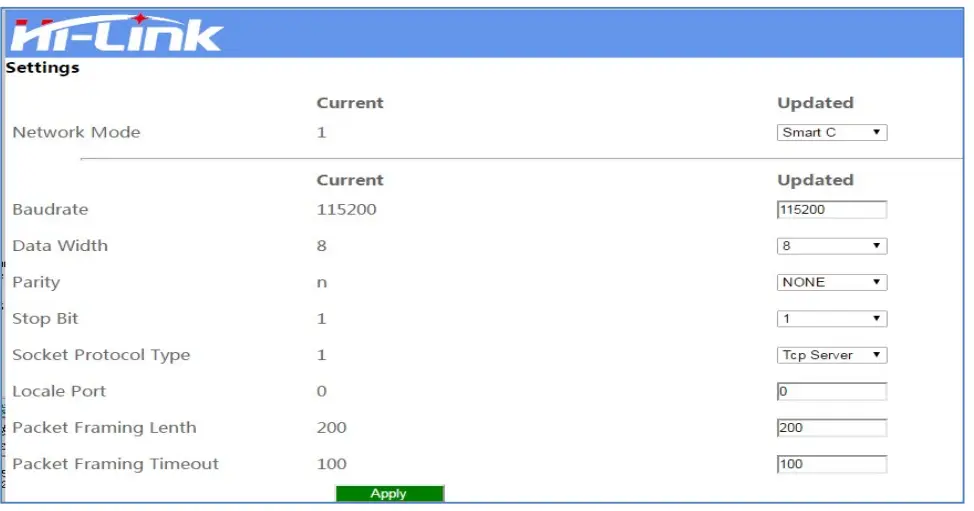 Hi-Link HLK-RM58S UART-WIFI module 6