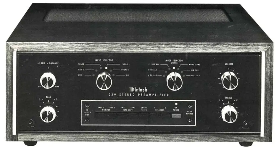 McIntosh C29 Stereo Preamplifier