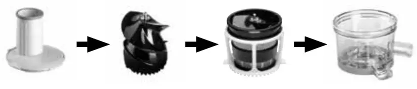 CONCEPT LO 7046 vegetables JUICER - warning