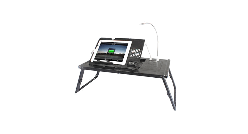 Sharper Image 1015963 Laptop Desk Dual Mode + Wireless Charging User Guide