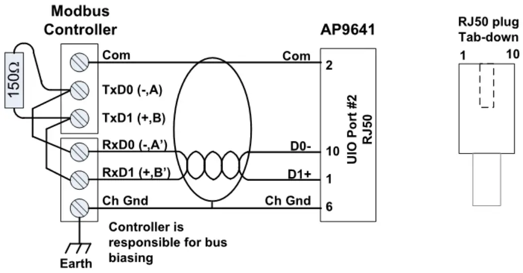 2-wire Connection Diagram