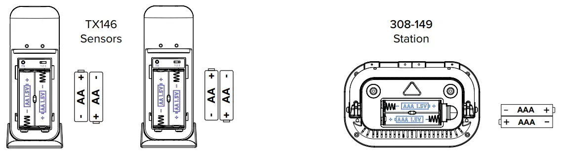 LA CROSSE TECHNOLOGY 308 149 Wireless Refrigerator - FUNCTIONS