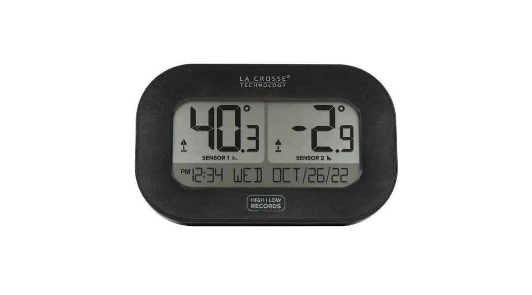 La Crosse Technology 308-149 Wireless Refrigerator User Guide