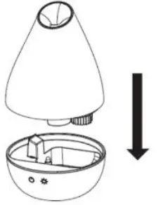 pure enrichment PEVALHUM-G Mistaire Drop Humidifier-FIG7