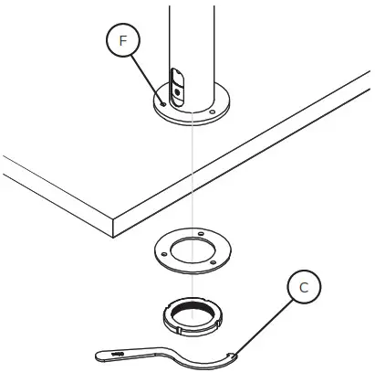 Neomounts FPMA-D05DBLACK Monitor-STEP 1