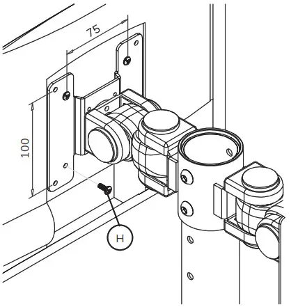 Neomounts FPMA-D05DBLACK Monitor-STEP 3