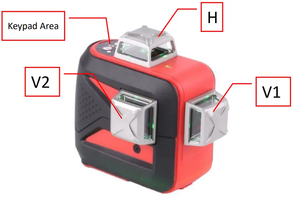 Suzhou Fukuda Laser Precision Instrument MW 93TX 3D Cross Line Laser - 1