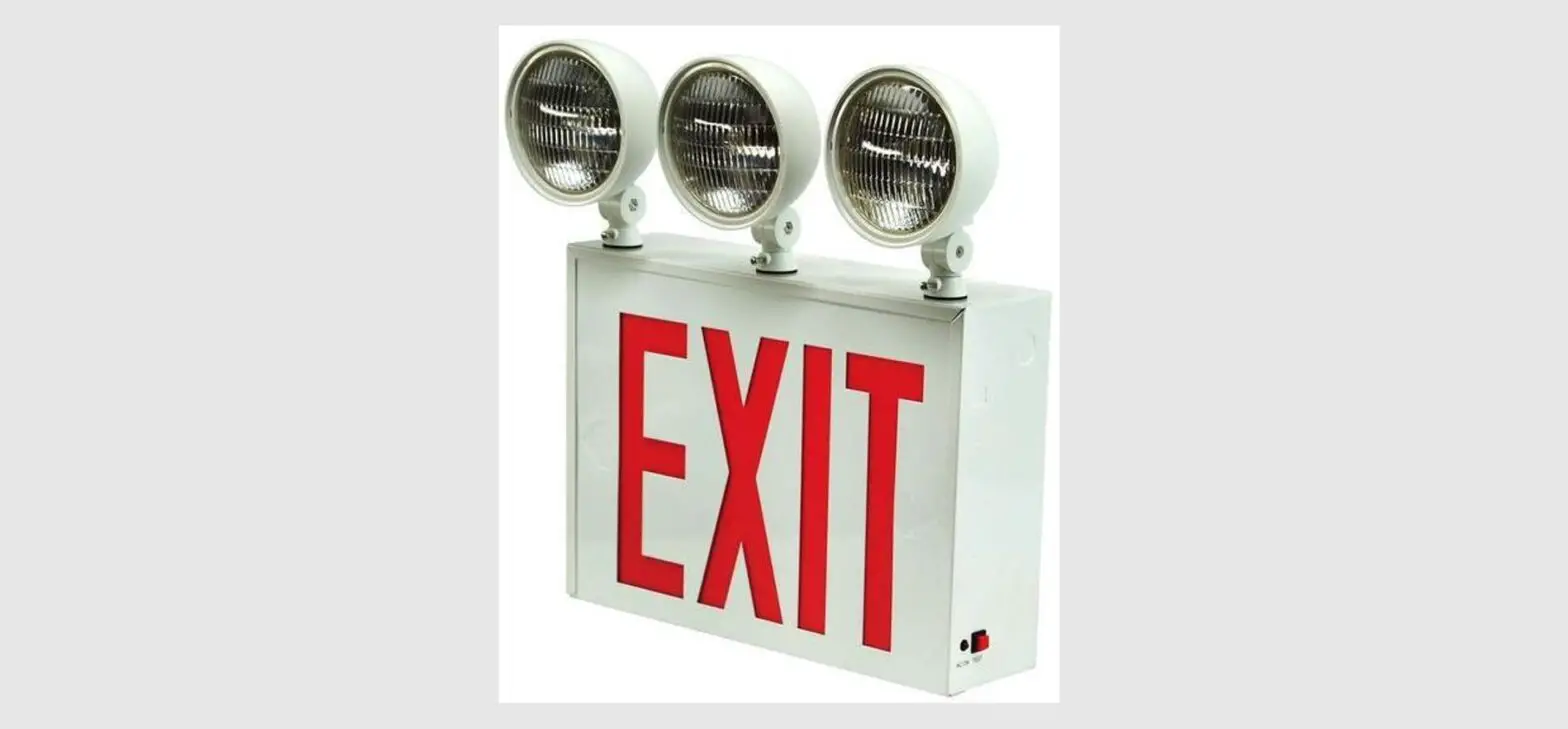 Emergency Lights Co ‎nyc-ex-combo New York Combination Emergency Exit Light Instruction Manual