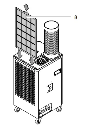 TROTEC PT 2700 SP Spot Cooling Air Conditioning Unit - figure 14