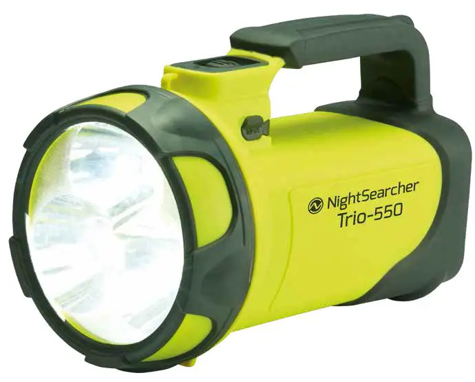 Nightsearcher Trio-550 Rechargeable Led Searchlight User Manual