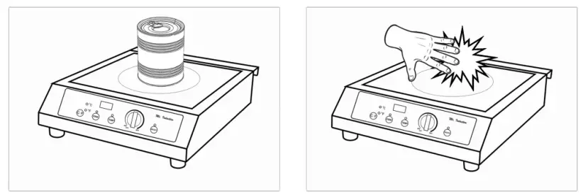 mr Induction SR-65AC SMARTSCAN 2600W Countertop Commercial Range - fig 1