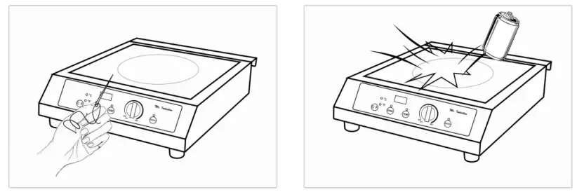 mr Induction SR-65AC SMARTSCAN 2600W Countertop Commercial Range - fig 2