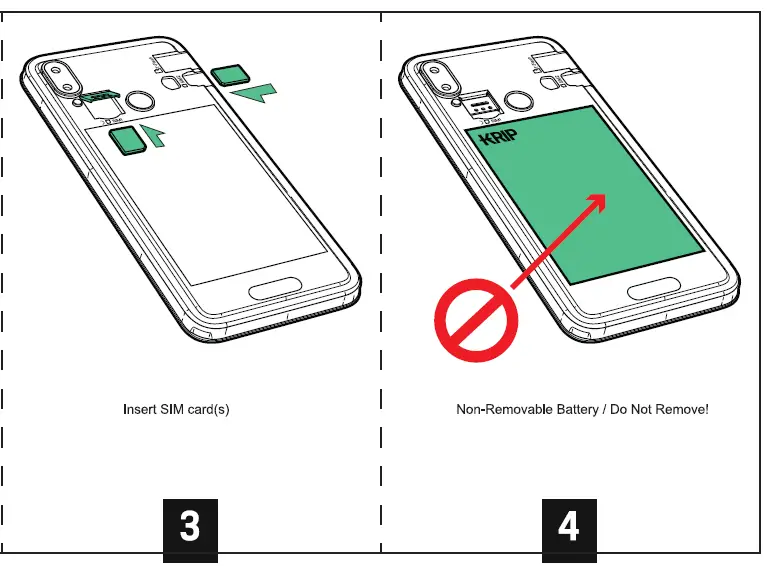 KRIP K58b 4G Smartphone fig (2)