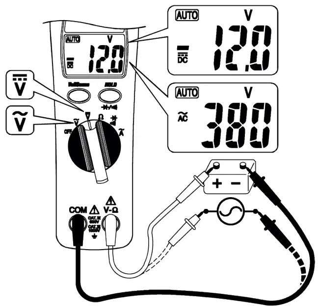 Megger DCM330 Clamp Meter - Operation 3