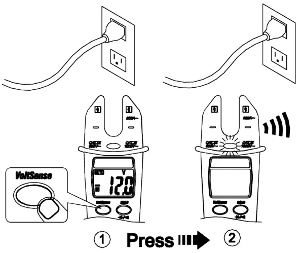 Megger DCM330 Clamp Meter - Operation 5