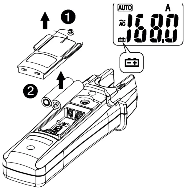 Megger DCM330 Clamp Meter - Operation 9