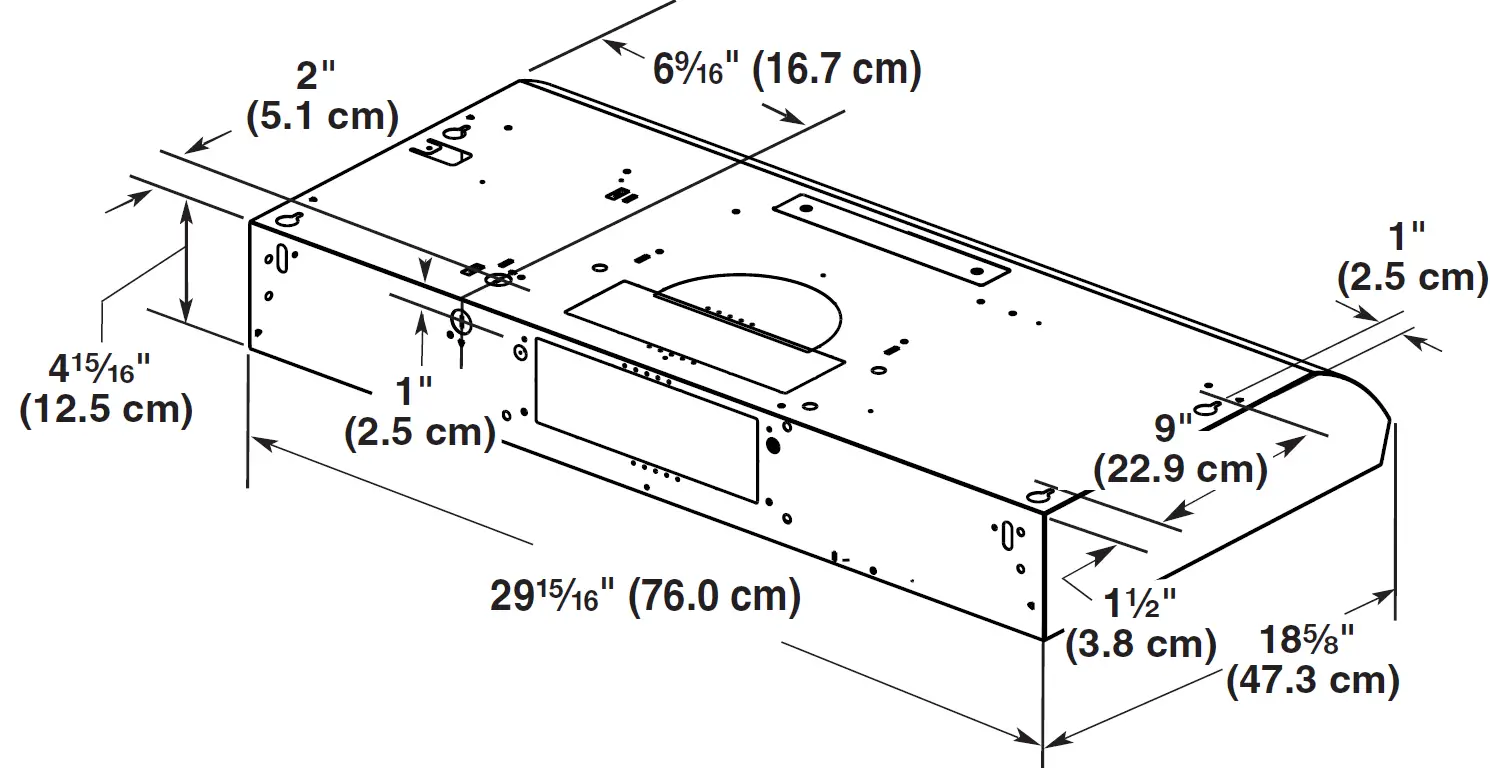 Whirlpool UXT3030AD 30-Inch 76.2 cm Range Hood 15