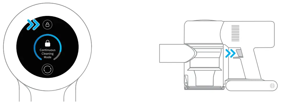 dreame V11 Cordless Vacuum Cleaner - caused by holding