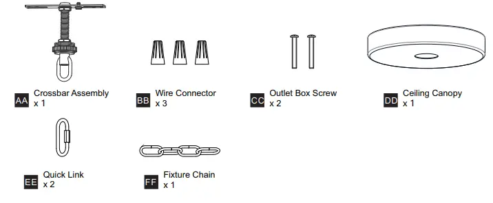 QUOIZEL-QOP5616RK-26-Inch-Rustic-Black-Pendant-Ceiling-Light-FIG3